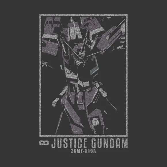 Mobile Suit Gundam SEED DESTINY: Infinite Justice Gundam T-shirt Sumi M