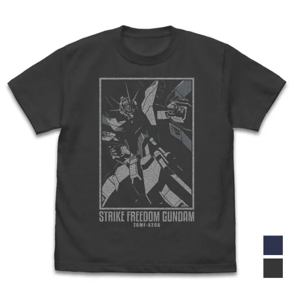 Mobile Suit Gundam SEED DESTINY: Strike Freedom Gundam T-shirt Sumi S