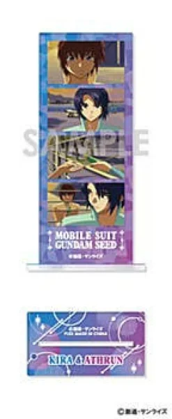 Mobile Suit Gundam Seed: Photo Cut Acrylic Stand 2. Kira & Athrun B