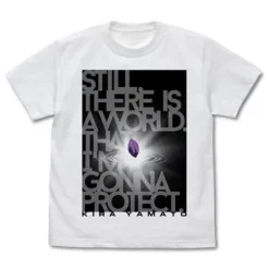 Mobile Suit Gundam SEED: Still There Is a World That I'm Gonna Protect T-shirt English Ver.: White - L
