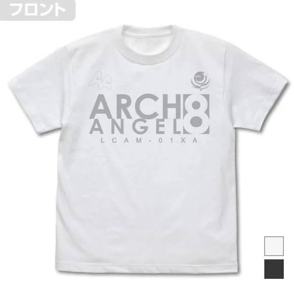 Mobile Suit Gundam SEED: United Earth Defense Force 8th Mobile Fleet Arch Angel T-shirt White L