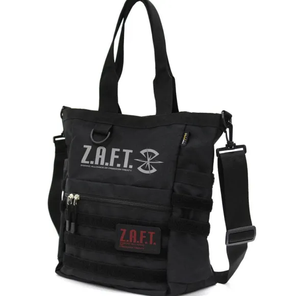 Mobile Suit Gundam SEED: Z.A.F.T. Functional Tote Bag Black