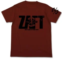Mobile Suit Gundam SEED: Z.A.F.T Logo T-shirt / Burgundy - XL