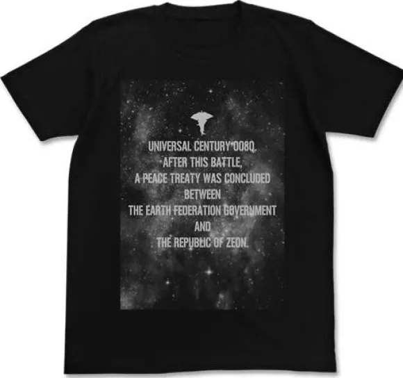 Mobile Suit Gundam Shusen Kyoutei T-shirt Black XL