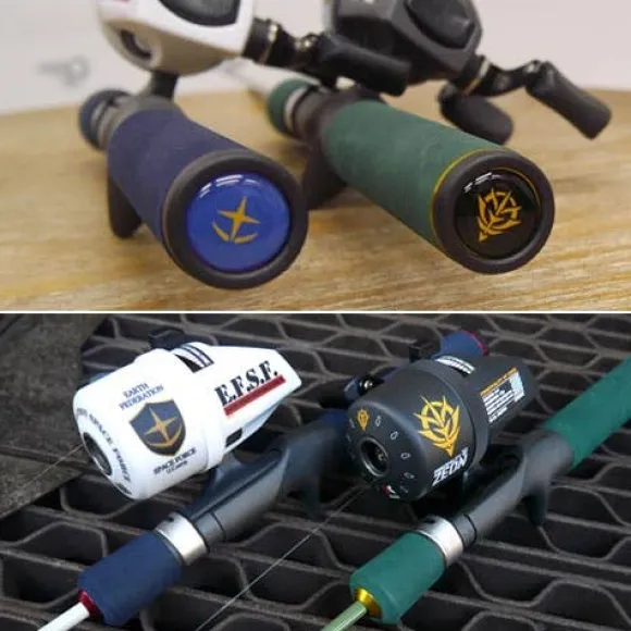Mobile Suit Gundam Spincast Fishing Reel Zeon Army