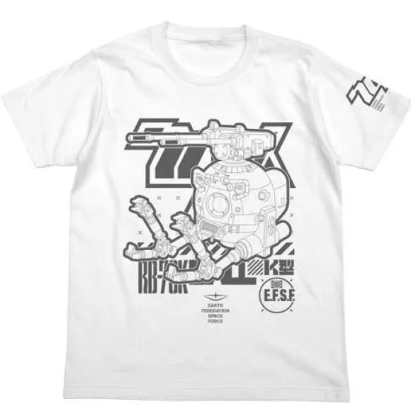 Mobile Suit Gundam: The 08th MS Team: Ball K Type T-shirt: WHITE-L