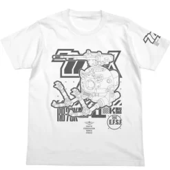 Mobile Suit Gundam: The 08th MS Team: Ball K Type T-shirt: WHITE-S