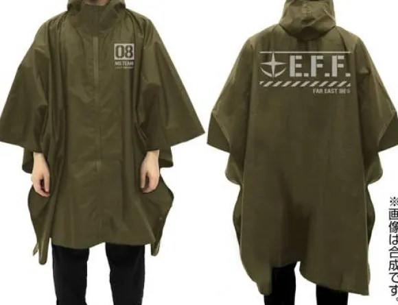Mobile Suit Gundam: The 08th MS Team: The 08th MS Team Rain Poncho: Moss