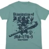 Mobile Suit Gundam: The 08th MS Team: Gouf Custom T-shirt / Sage Blue - XL