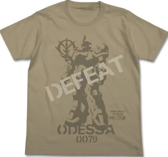 Mobile Suit Gundam: The 08th MS Team: Topp's Zaku I T-Shirt: Sand Khaki-L