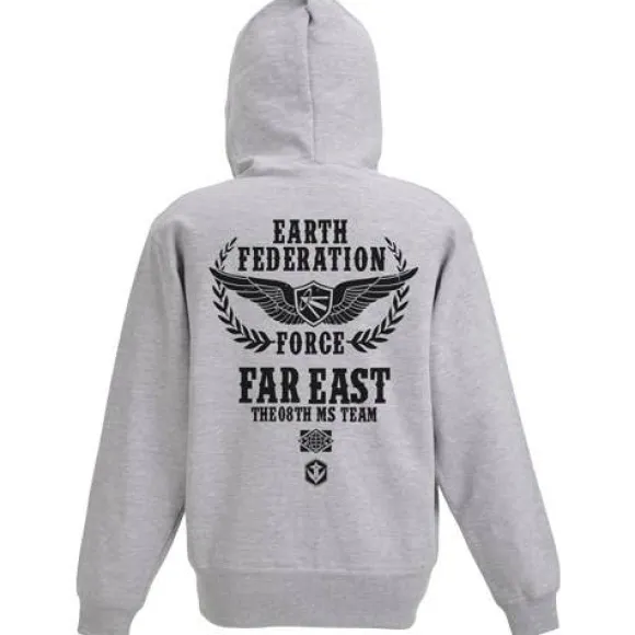 Mobile Suit Gundam: The 08th MS Team: Far East The 08th MS Team Zip Parka / Mix Gray - XL