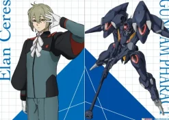 Mobile Suit Gundam The Witch From Mercury B5Underlay Elan & Gundam Farakt