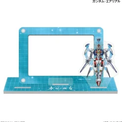 Mobile Suit Gundam The Witch From Mercury: Card Stand With Acrylic Stand Gundam Aerial