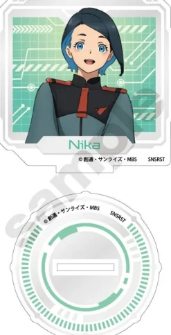 Mobile Suit Gundam The Witch From Mercury: Acrylic Clip Stand Nika Nanaura