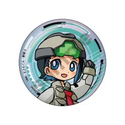 Mobile Suit Gundam The Witch From Mercury: Mecha Gurumi Can Badge Nika Nanaura