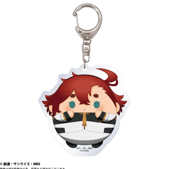 Mobile Suit Gundam The Witch From Mercury: Fuwa Kororin Acrylic Keychain 1Box 8pcs