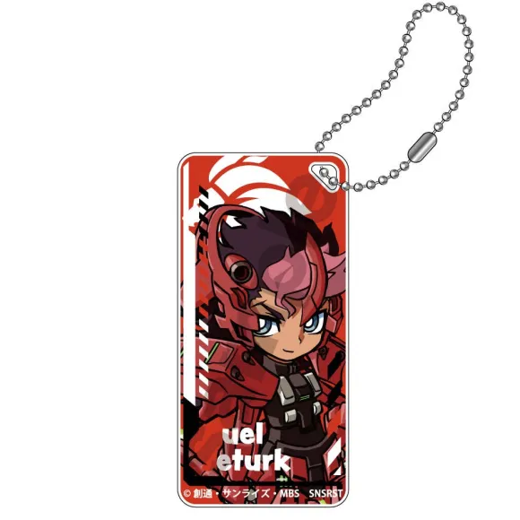 Mobile Suit Gundam The Witch From Mercury: Mecha Gurumi Domiterior Keychain Jr. Guel Jeturk