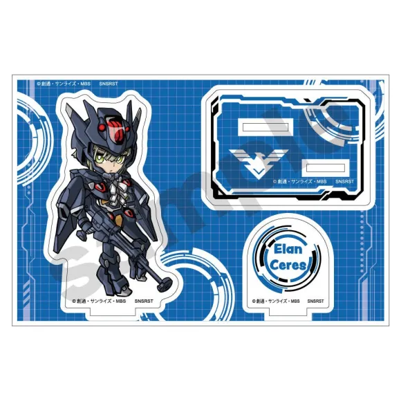 Mobile Suit Gundam The Witch From Mercury: Mecha Gurumi Acrylic Stand Jr. Elan Ceres