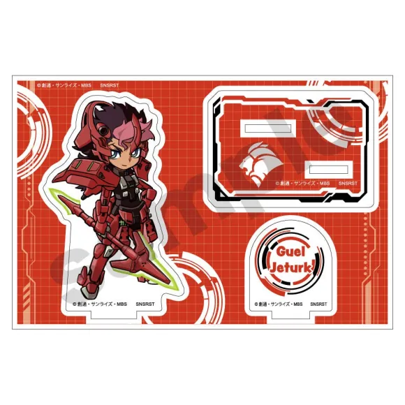 Mobile Suit Gundam The Witch From Mercury: Mecha Gurumi Acrylic Stand Jr. Guel Jeturk