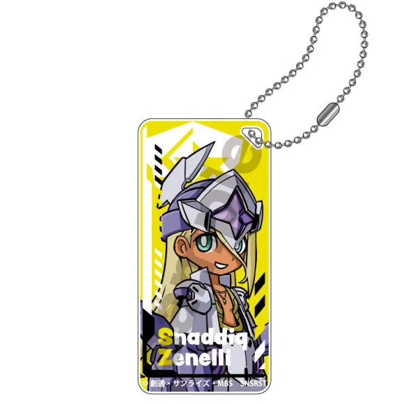 Mobile Suit Gundam The Witch From Mercury: Mecha Gurumi Domiterior Keychain Jr. Shaddiq Zenelli