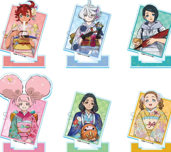 Mobile Suit Gundam The Witch From Mercury: Happy New Year Acrylic Stand Aliya Mahvash