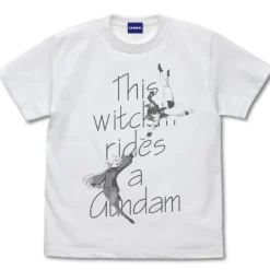Mobile Suit Gundam The Witch From Mercury: Suletta & Miorine T-shirt WHITE M