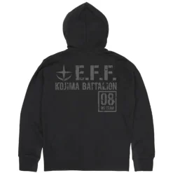 Mobile Suit Gundam 08th MS Platoon: Zip Hoodie / Black-XL