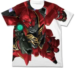 Mobile Suit Gundam UC: Sinanju Full Graphic T-Shirt White-S