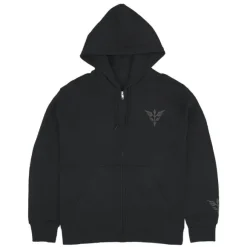 Mobile Suit Gundam Uc (Unicorn): Neo Zeon U.C.0096 Zip Hoodie / Black-XXL