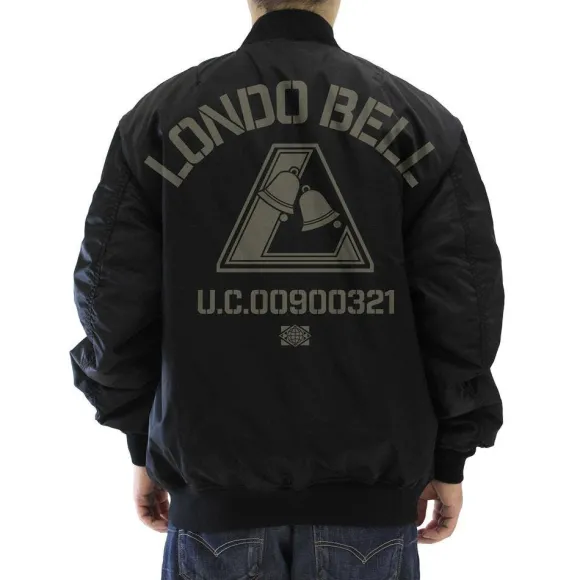 Mobile Suit Gundam Unicorn: Londo Bell MA-1 Jacket Black M