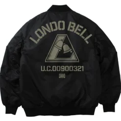 Mobile Suit Gundam Unicorn: Londo Bell MA-1 Jacket Black L