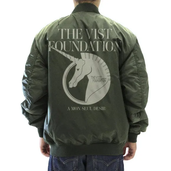 Mobile Suit Gundam Unicorn: Vist Foundation MA-1 Jacket Moss M