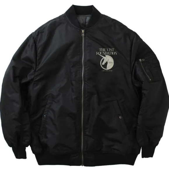 Mobile Suit Gundam Unicorn: Vist Foundation MA-1 Jacket Black M
