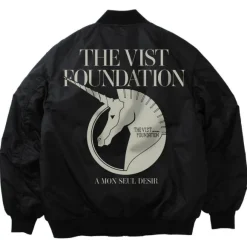 Mobile Suit Gundam Unicorn: Vist Foundation MA-1 Jacket Black M