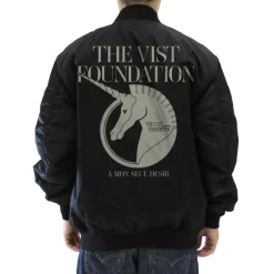 Mobile Suit Gundam Unicorn: Vist Foundation MA-1 Jacket Black XL