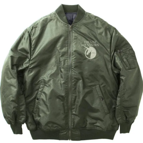 Mobile Suit Gundam Unicorn: Vist Foundation MA-1 Jacket Moss L
