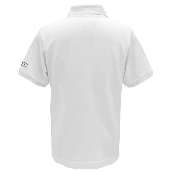 Mobile Suit Gundam: United Nation Troops Embroidered Polo Shirt WHITE S