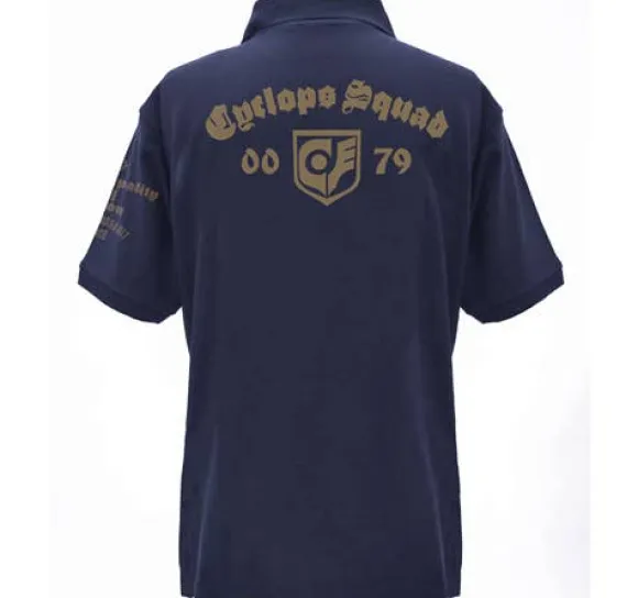 Mobile Suit Gundam 0080 War In The Pocket: Cyclops Squad Polo Shirt / Navy-Xl