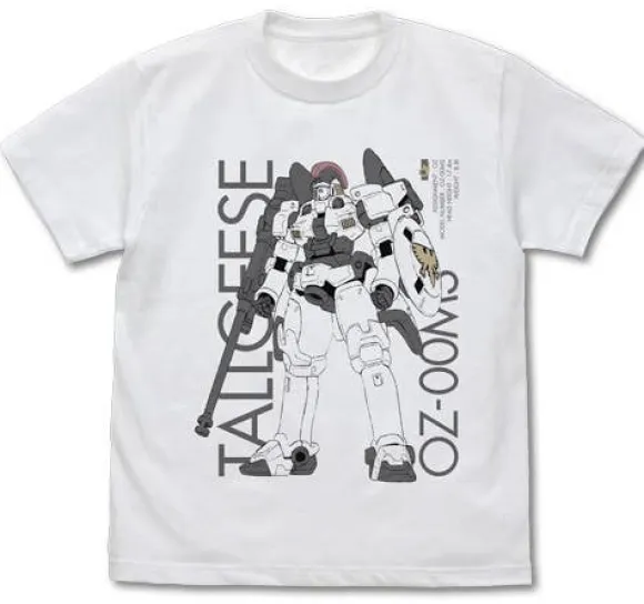 Mobile Suit Gundam Wing: Tallgeese T-shirt / White - S