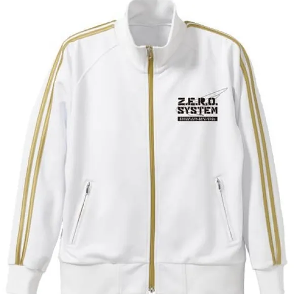 Mobile Suit Gundam Wing W Gundam Zero Jersey White x Gold S