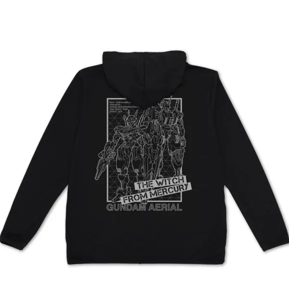 Mobile Suit Gundam Witch Of Mercury: Gundam Aerial Thin Dry Parka / Black-Xl