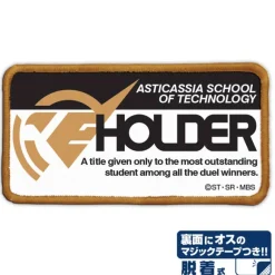 Mobile Suit Gundam: Witch Of Mercury: Asticasia Technical College Holder Detachable Full Color Patch