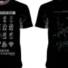Mobile Suit Gundam x October Beast Zeon All Mobile Suit T-shirt (S)