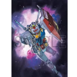 Mobile Suit Gundam: Yoshikazu Yasuhiko Illustration A3 Clear Poster (Gundam)