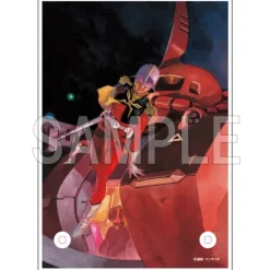 Mobile Suit Gundam: Yoshikazu Yasuhiko Illustration Acrylic Panel (Char's Zaku & Char)