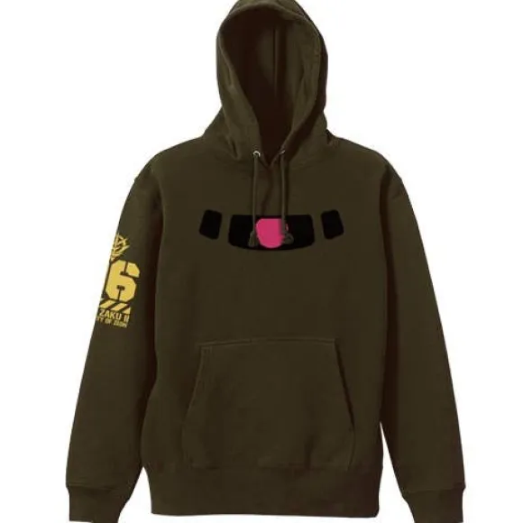 Mobile Suit Gundam Zaku Mono-Eye Luminous Parka Moss L