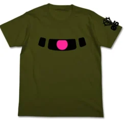 Mobile Suit Gundam: Zaku Monoeye Glow-In-The-Dark T-Shirt / Moss-L