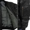 Mobile Suit Gundam: Zeon Armed Forces MA-1 Jacket Black M