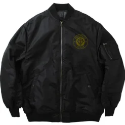Mobile Suit Gundam: Zeon Armed Forces MA-1 Jacket Black M