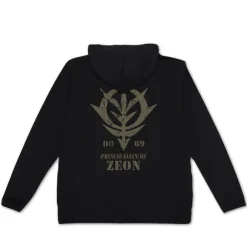 Mobile Suit Gundam: Zeon Armed ForcesThin Dry Hoodie BLACK XL